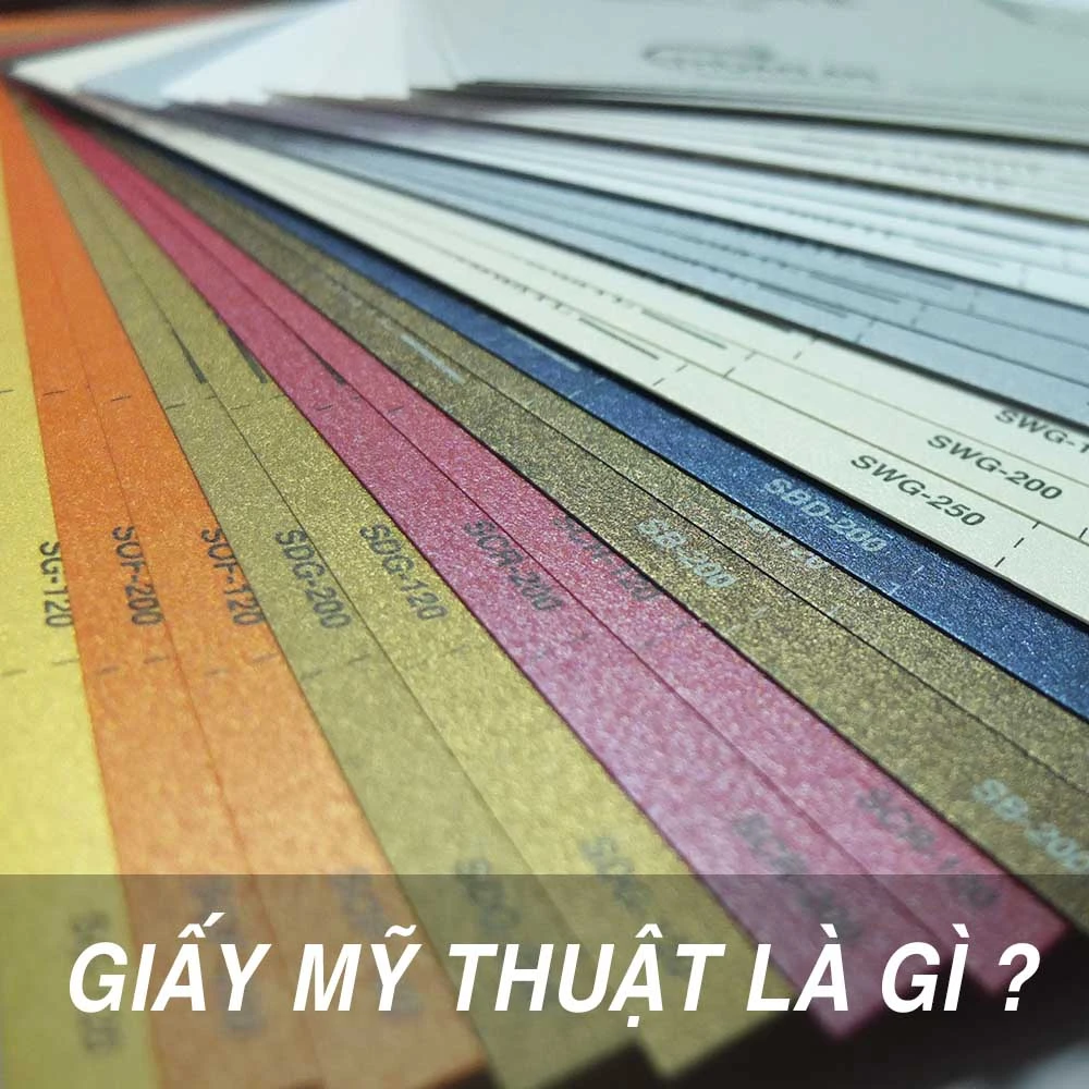 In Card Giấy Mỹ Thuật