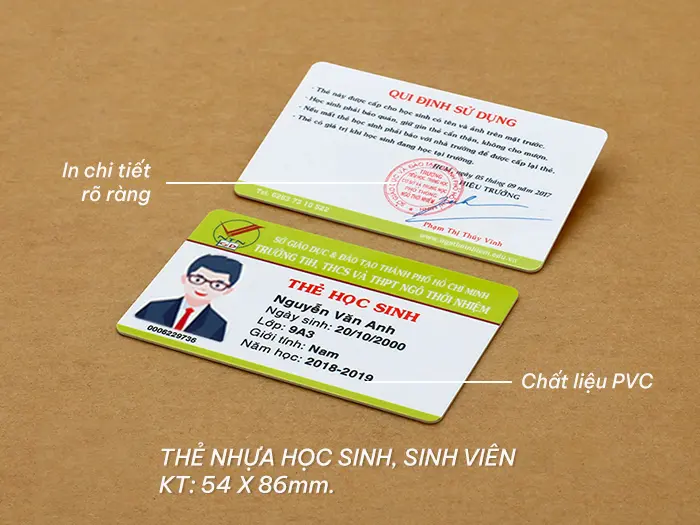 In Thẻ Nhựa PVC