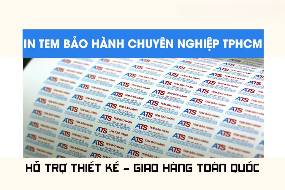 In Tem Bảo Hành