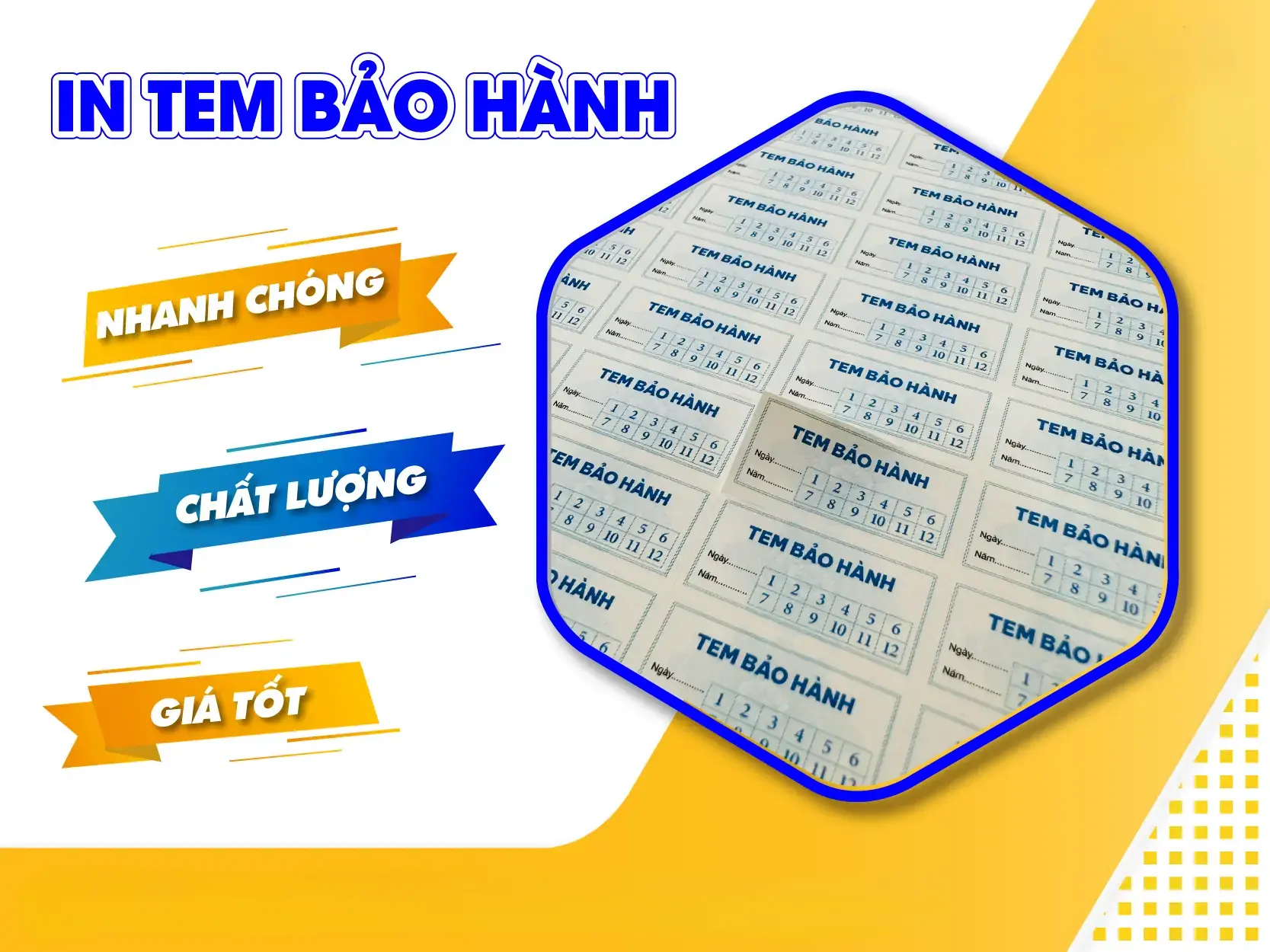 In Tem Bảo Hành