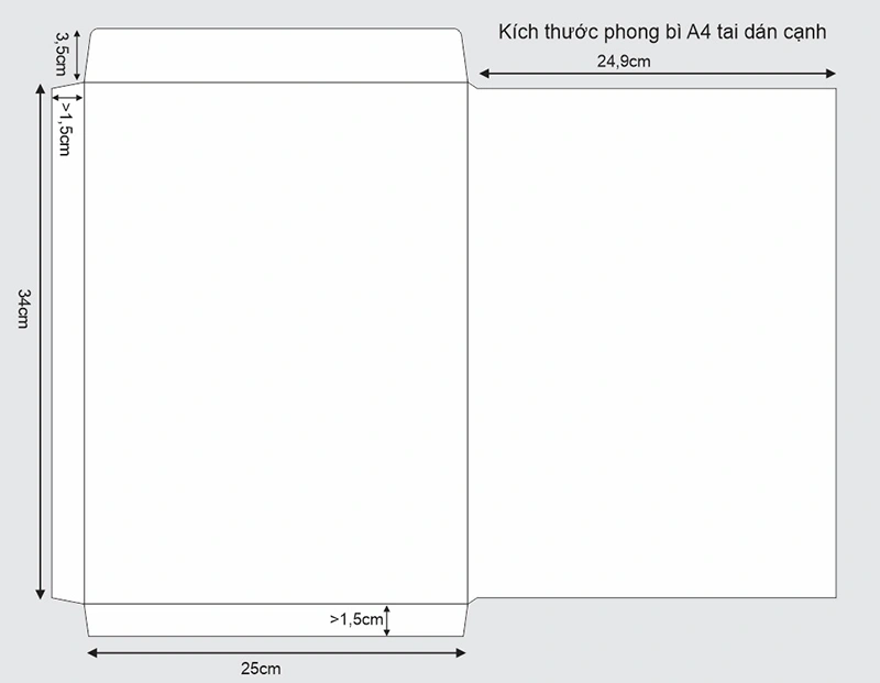 Phong Bì Trắng,Phong Bì Trắng A4