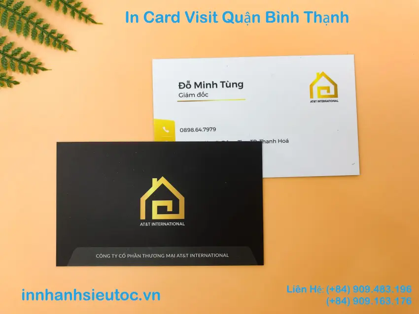 In Card Visit Bình Thạnh