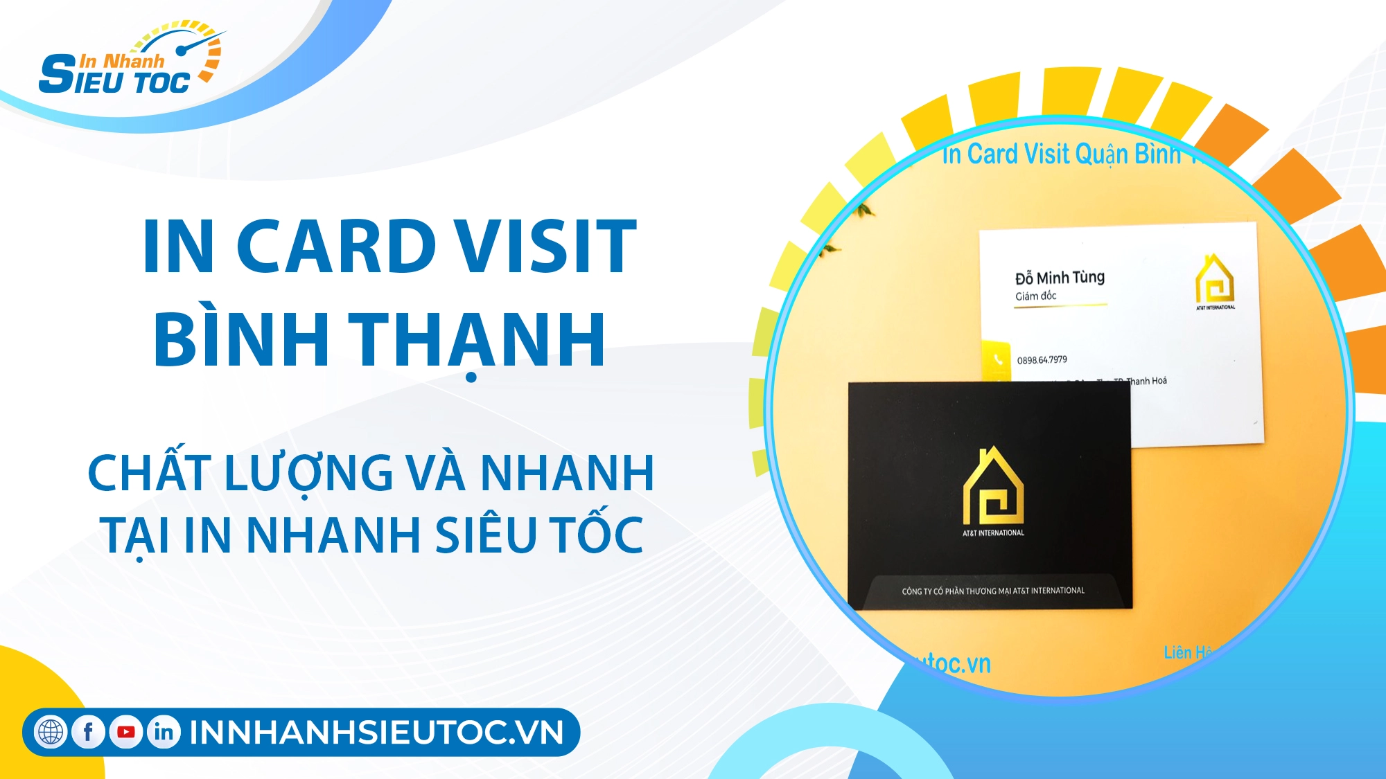 In Card Visit Bình Thạnh – Dịch Vụ In Card Visit