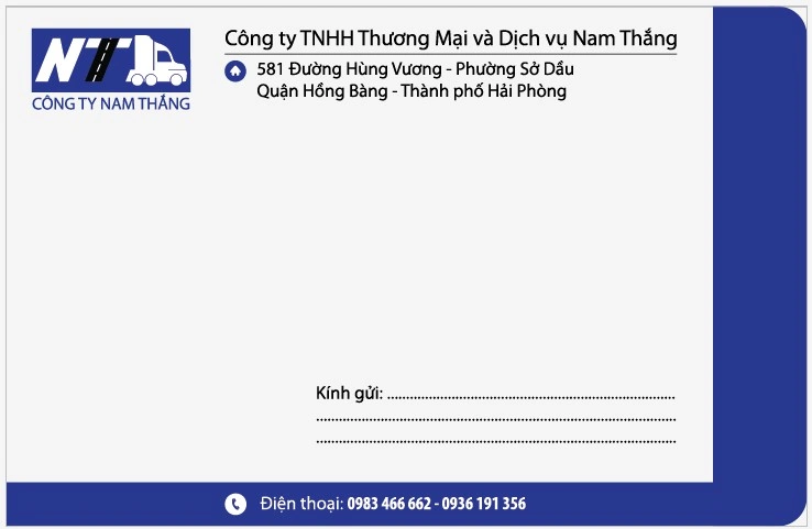 Mẫu Phong Bì Thư A4,Mẫu Phong Bì A4 Đẹp