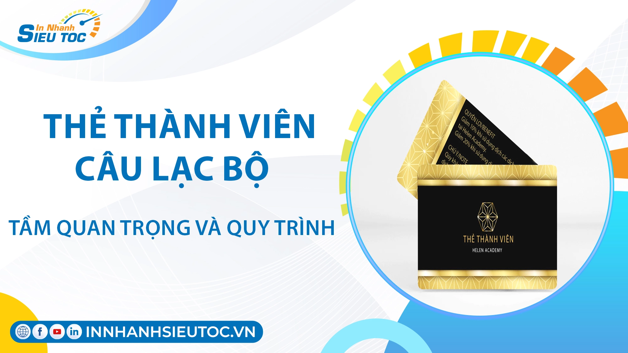 Thẻ Thành Viên Câu Lạc Bộ – Đặc Quyền, Tiện Ích