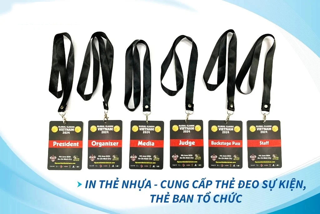 Thẻ Ban Tổ Chức