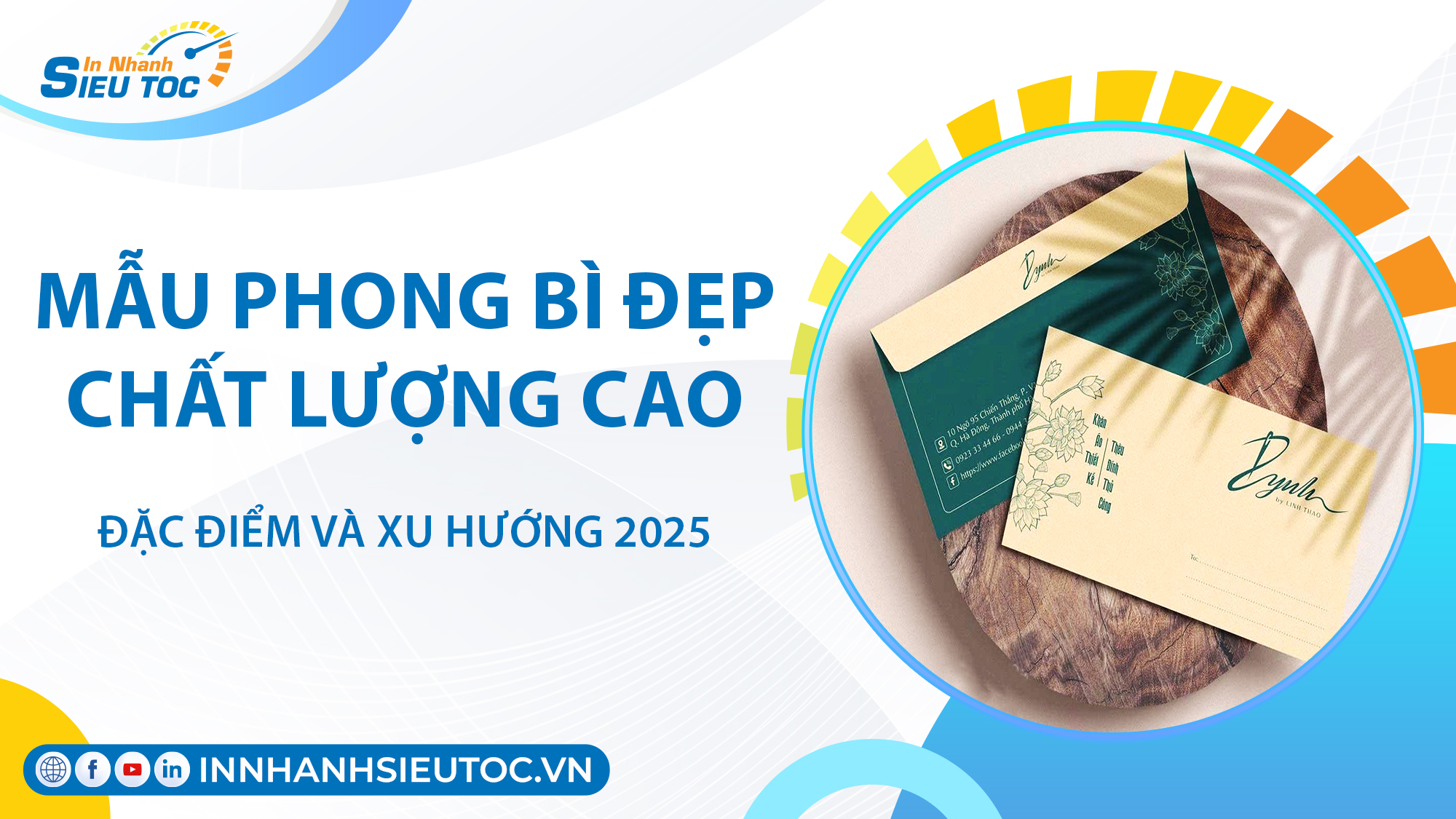 Mẫu Phong Bì Đẹp Cho Doanh Nghiệp, Cá Nhân