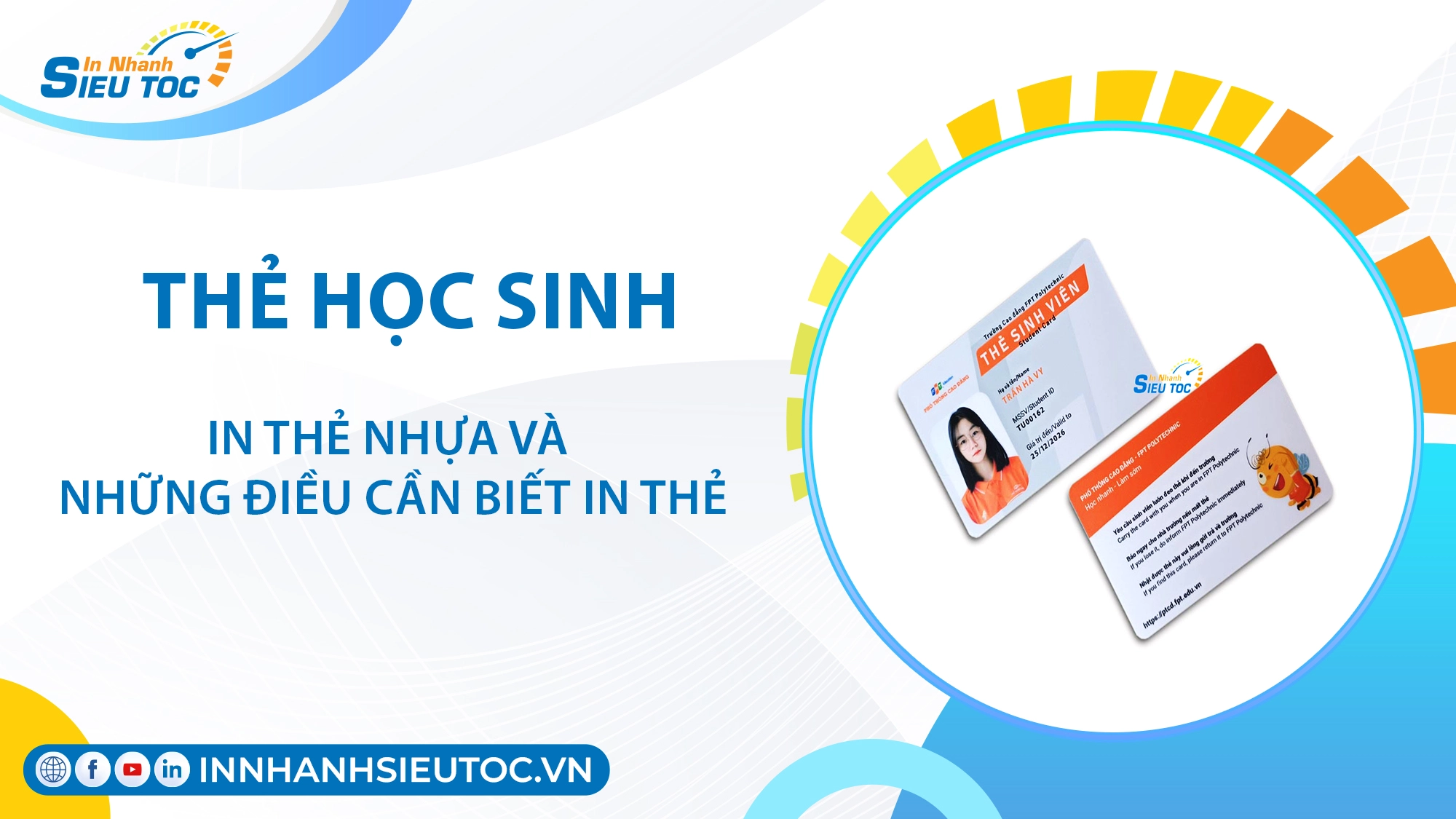 Thẻ Học Sinh – Giải Pháp Tiện Lợi Cho Học Tập