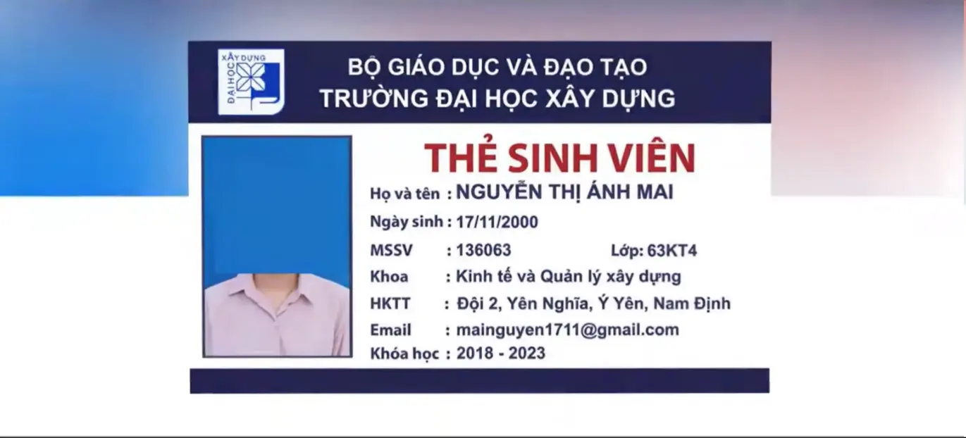 Thẻ Học Sinh